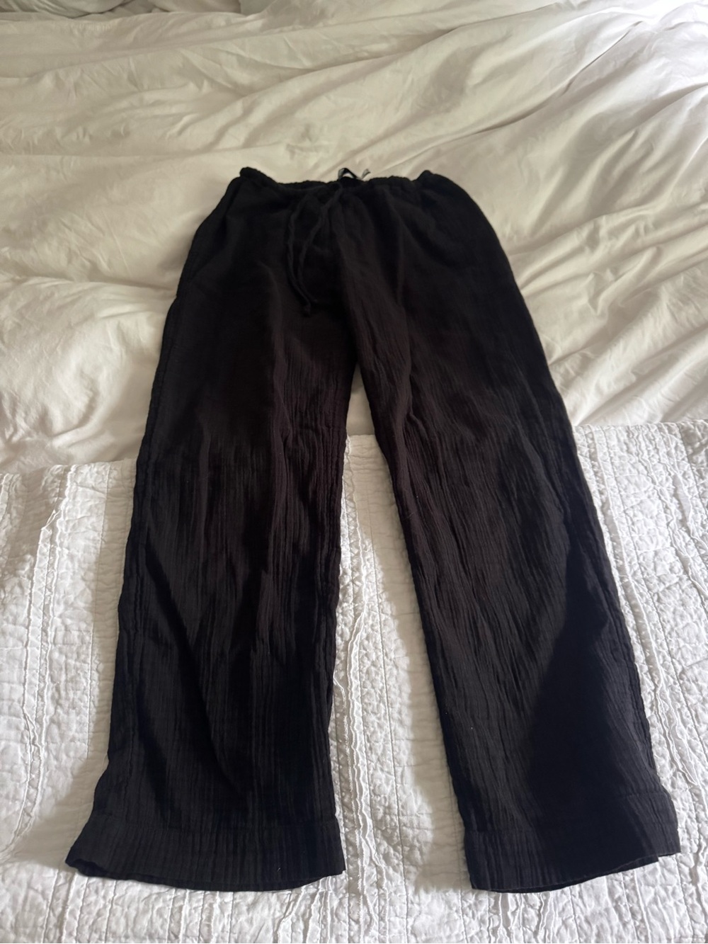 Women’s princess Polly Black Drawstring Lounge Pants